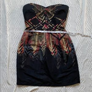 Excote strapless sweetheart dress